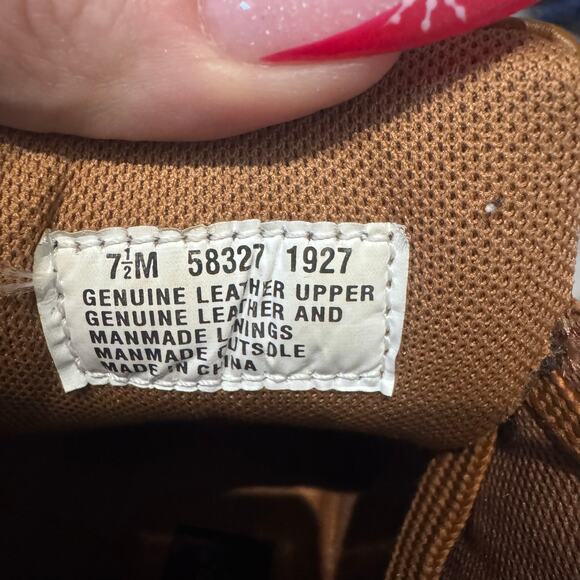 Timberland Women’s Chukka Suede Leather Lug Sole Lace Up Booties Size 7.5 - Picture 3 of 10